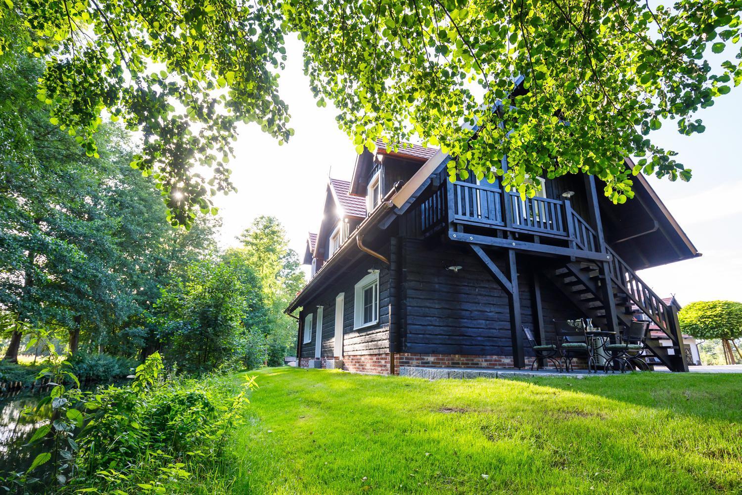 Spreewald Chalet Wohnung Spreeblick Kolonie  Exterior photo